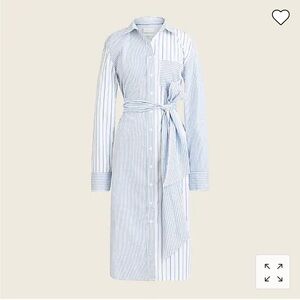 EUC JCrew Poplin Shirtdress